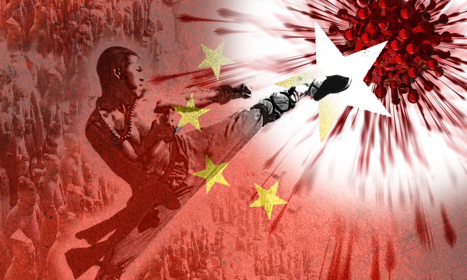 Article Header Design: “How China Could Win the War against the Covid-19 Pandemic”