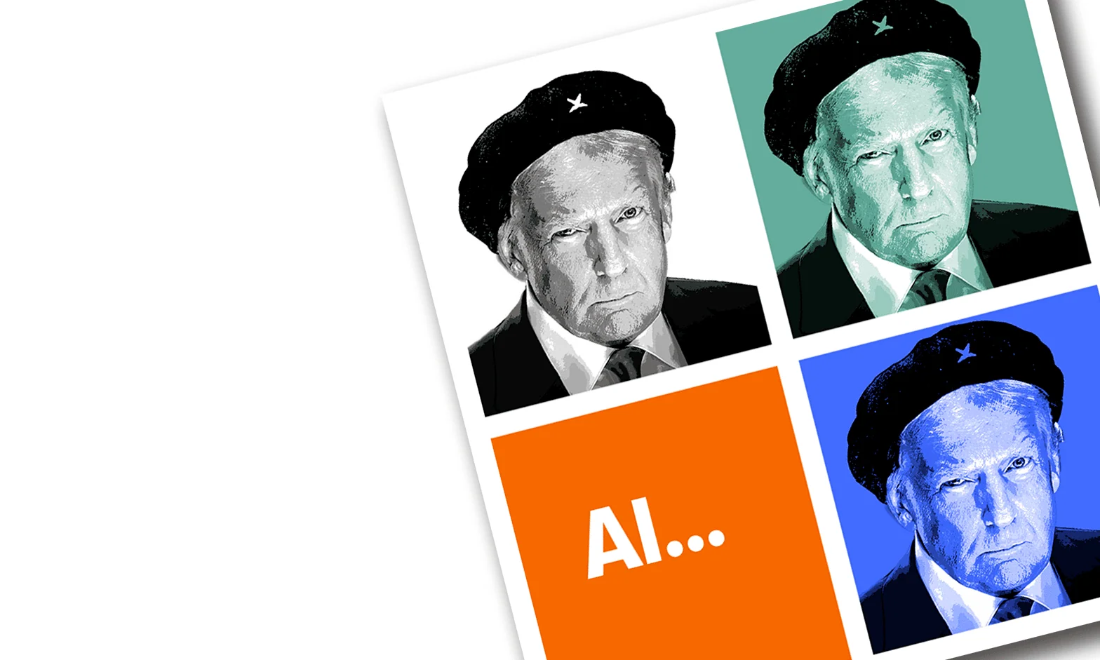 Article Header Design: “How to use AI for Weak Signals – Trump, the International Revolutionary?”