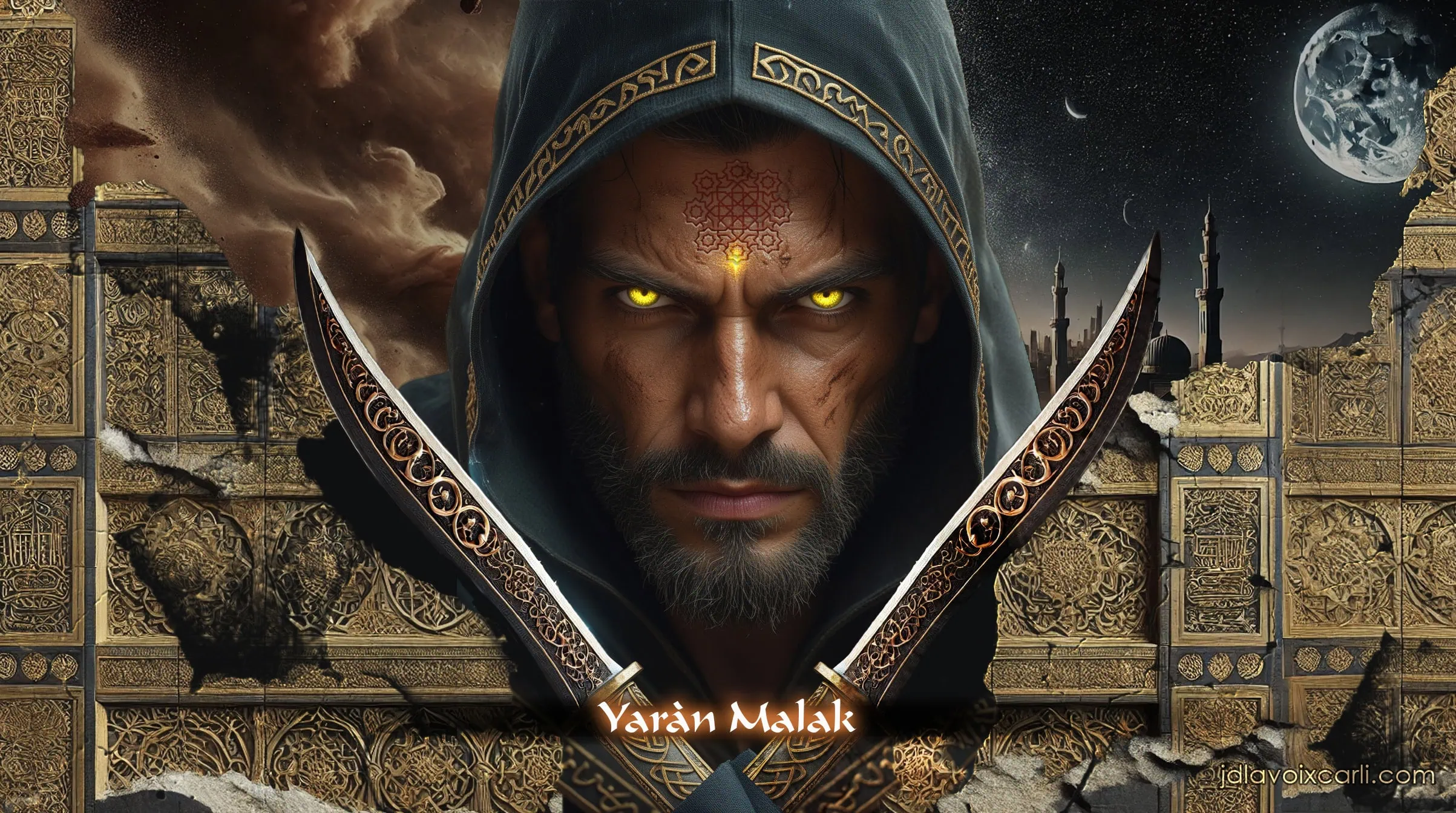 Using AI creatively  : Character Design – Yaràn Malak
